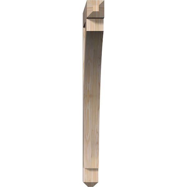 Thorton Craftsman Smooth Bracket, Douglas Fir, 3 1/2W X 36D X 40H